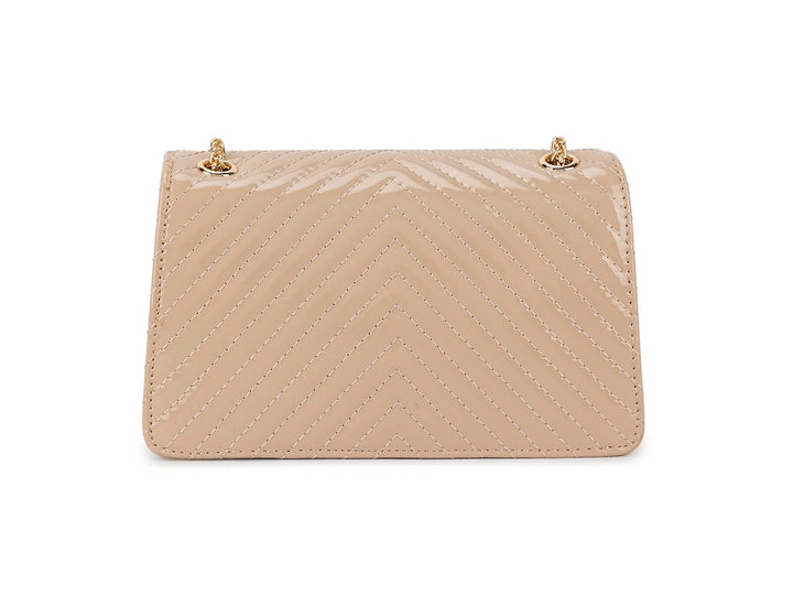 Chelsea Nude Patent Handbag