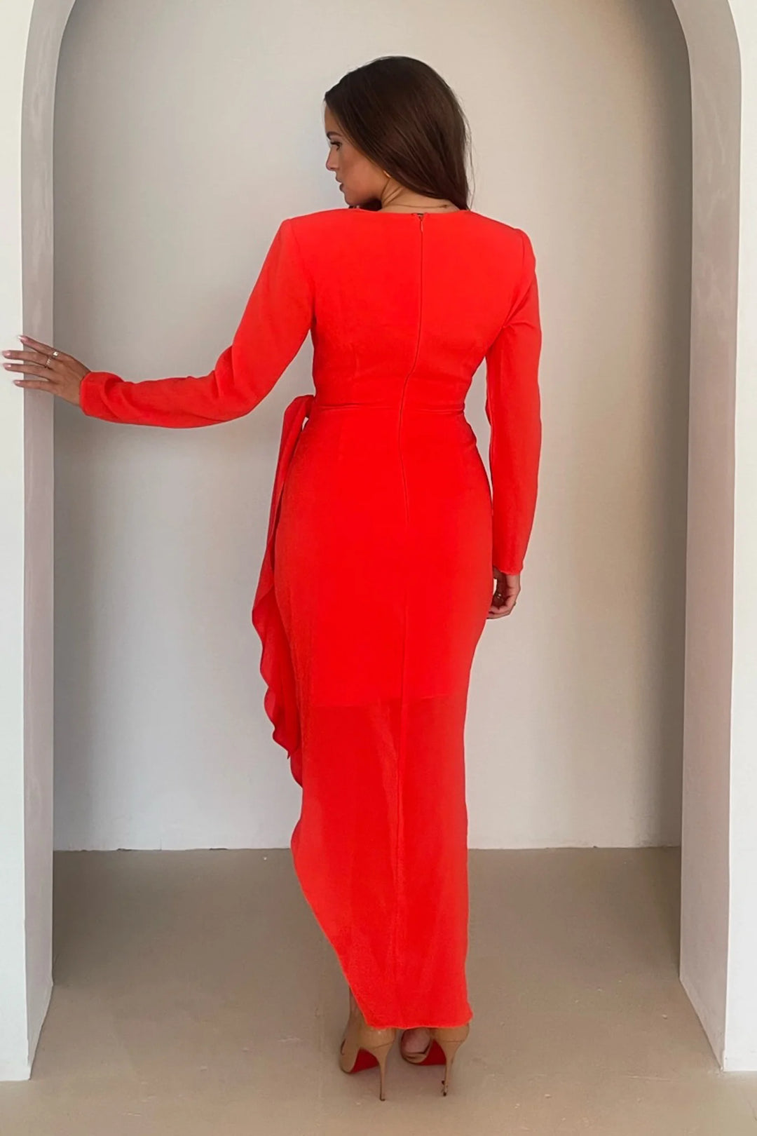 Coral maxi dresses uk best sale