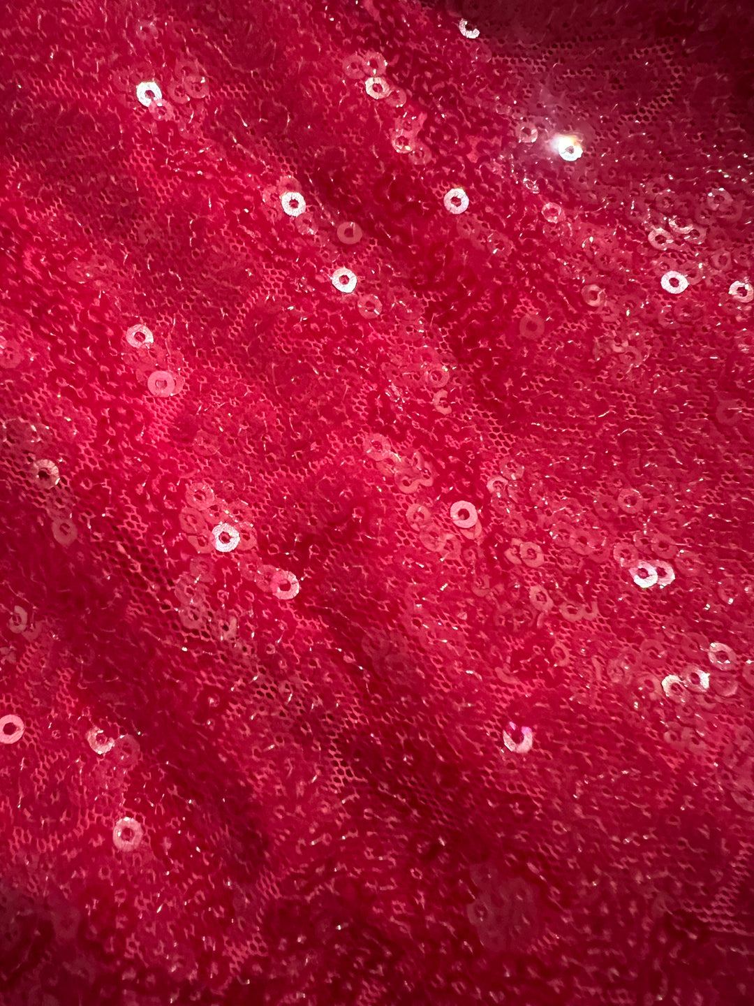 Olivette Pink Sequin Twist Detail Mini Dress