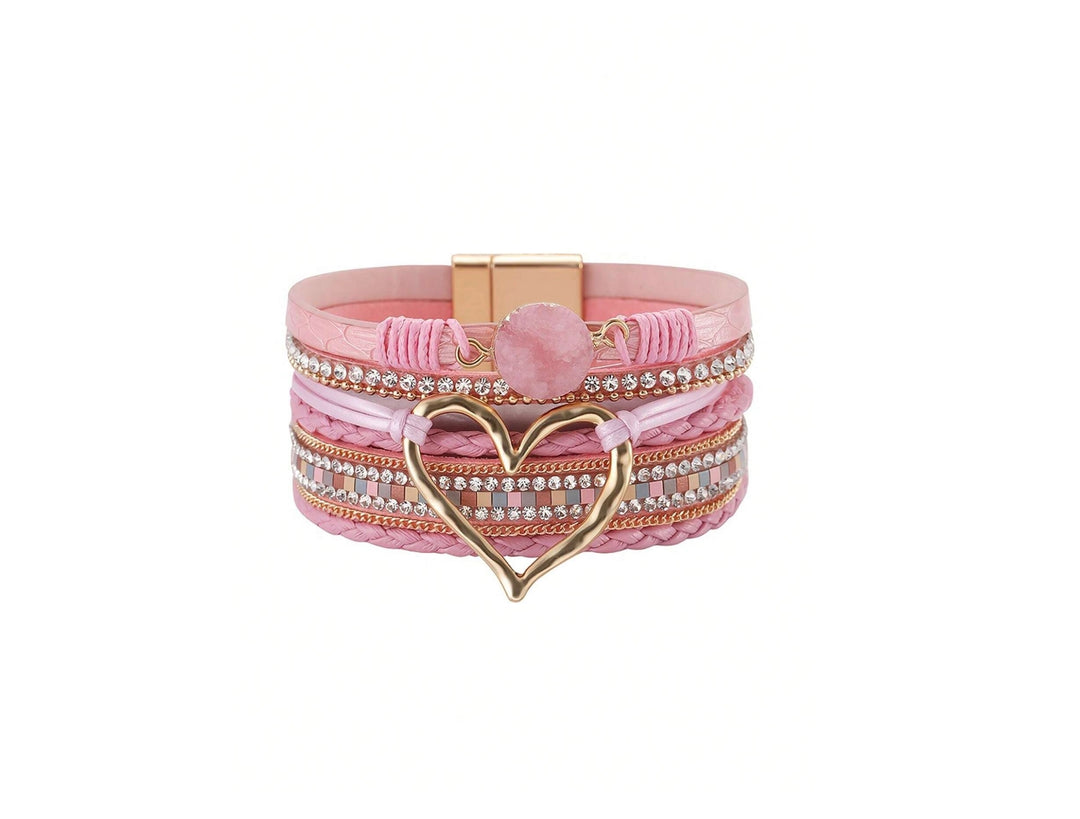 Boho Bracelet In Pink