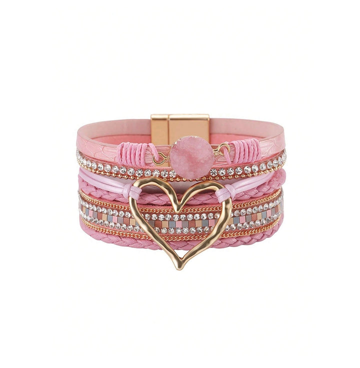 Boho Bracelet In Pink