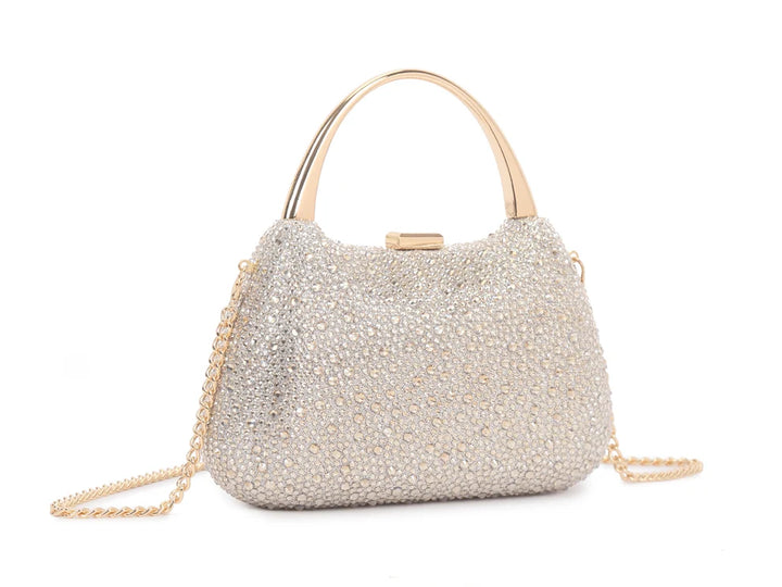 Moonlight Premium Gold Sparkly Evening Bag