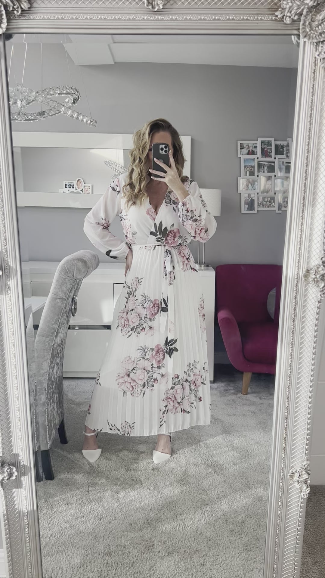 Coast white floral dress online