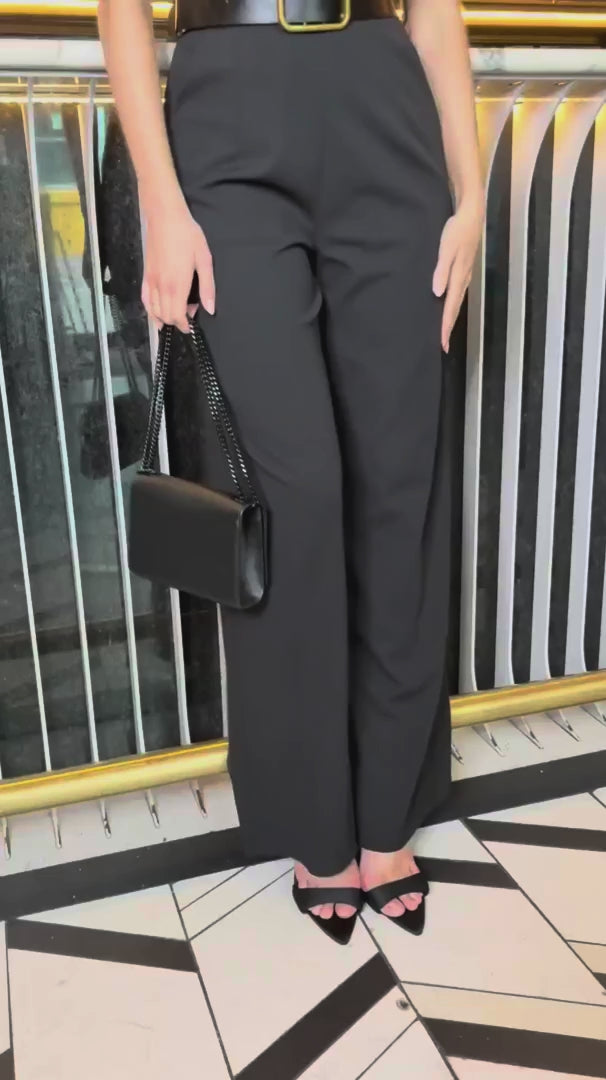Montana Burgundy 2 in 1 Draped Neck Belted Wide Leg Jumpsuit