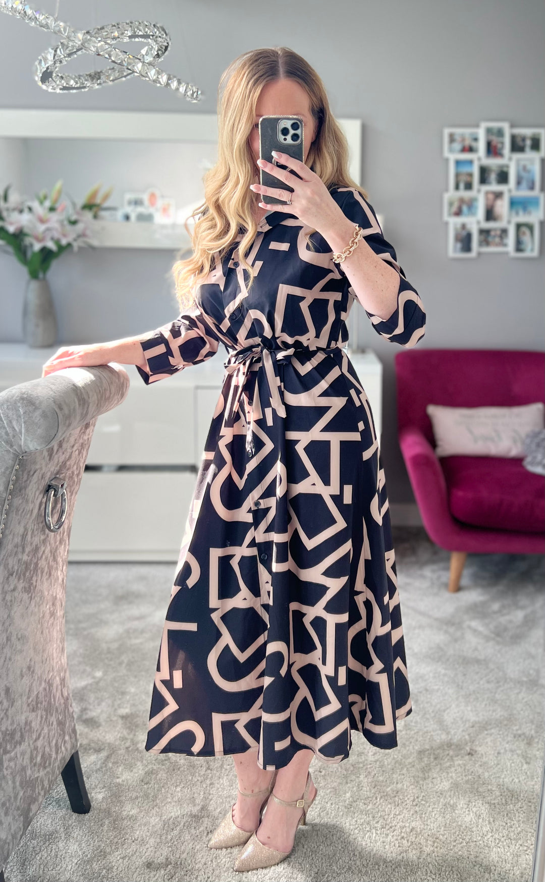 Midi shirt dress uk deals